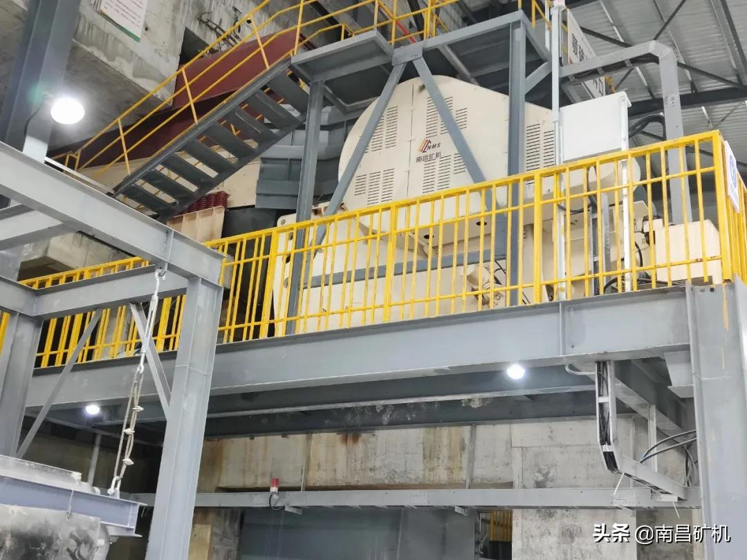 南昌矿机助力总投资约2.6亿机制砂生产项目投产试运行